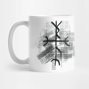 Nordic safe travels sigil Mug